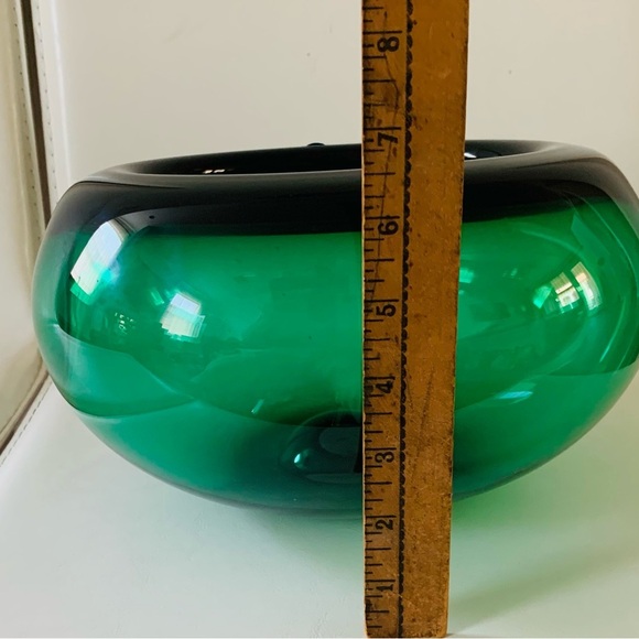 Royal Copenhagen Green Glass bowl - Picture 11 of 11